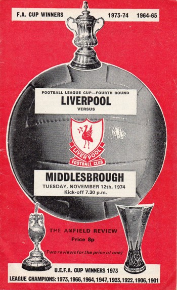Match programme